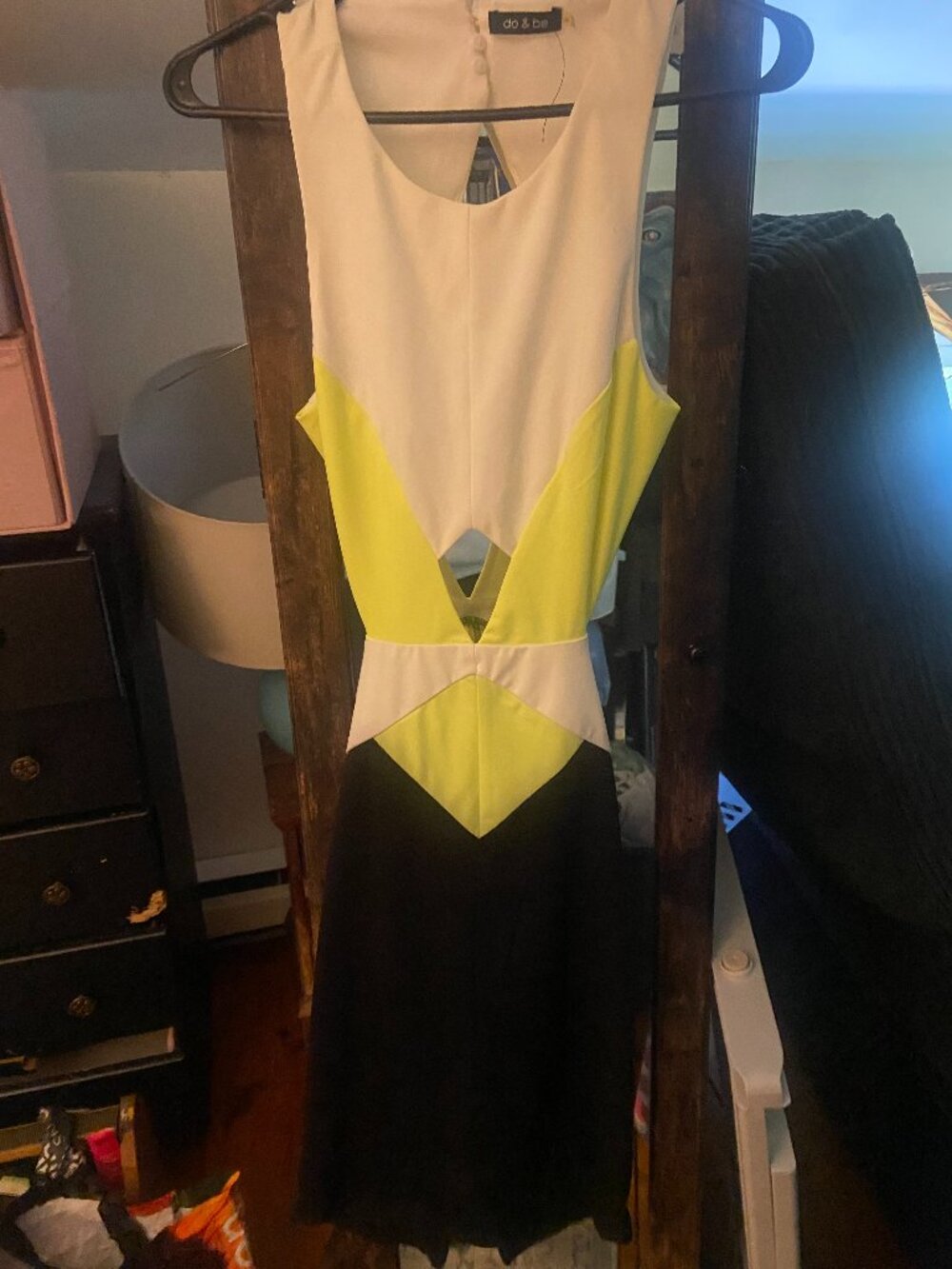 Do & Be colorblock cutout mini dress